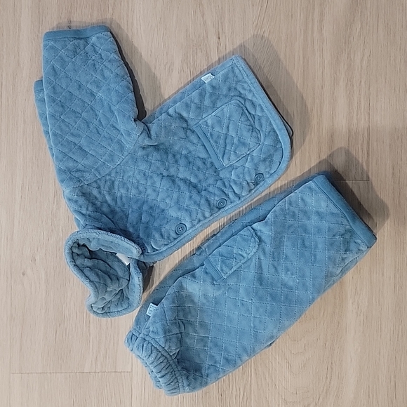 Gap Quilt Matching Jacket & Pant Set, 3-6m - Picture 2 of 7